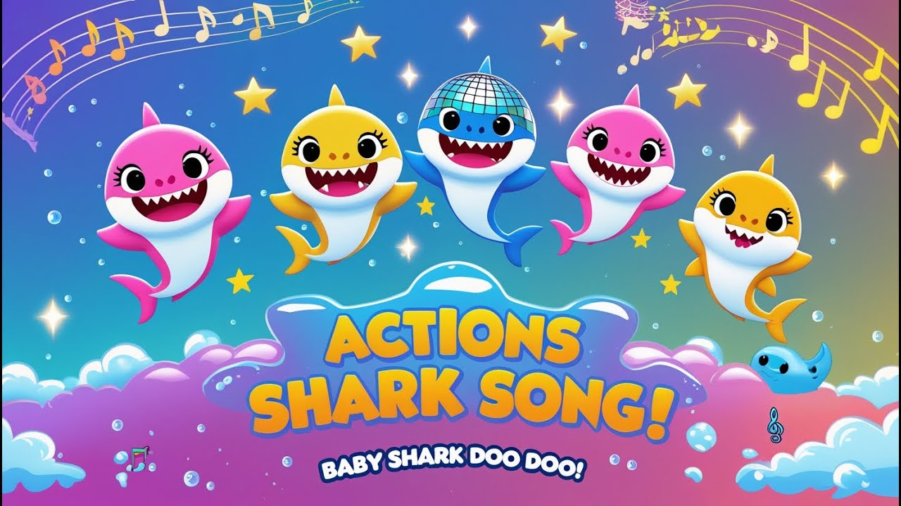 Sea World Vehicle Learning with Mermaid & Baby Shark – 10 Mins 🚌💖