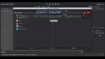 Export Templates - Tutorial Godot Engine