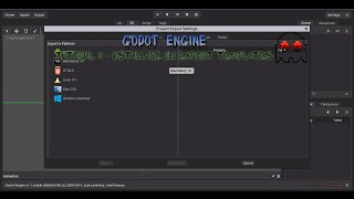 Export Templates - Tutorial Godot Engine