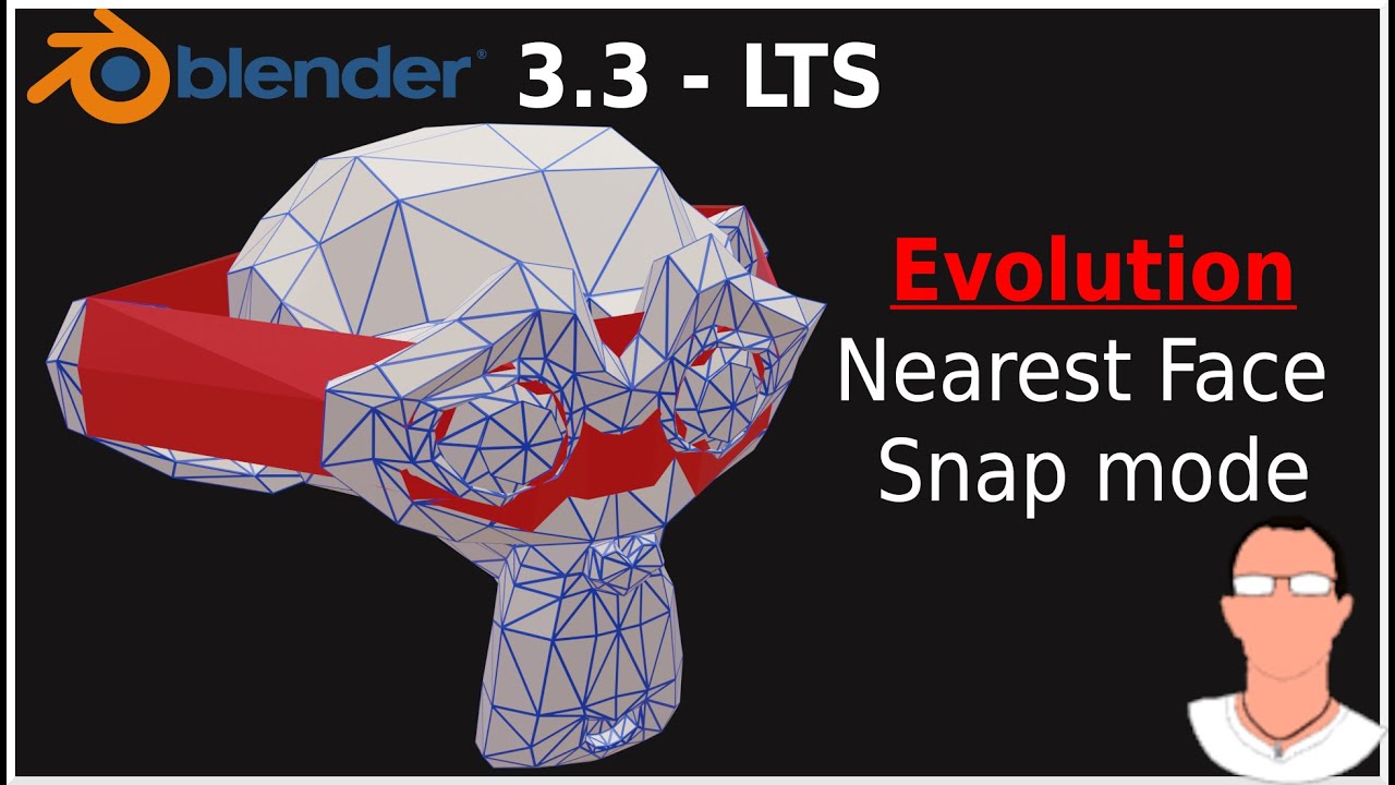 Blender 3.3 LTS 02 Evolution sur Nearest Face Snap mode YouTube
