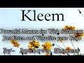 POWERFUL MANIFESTATION MANTRA THAT WORKS!!LISTEN AND VISUALISE YOUR GOAL WITH IT! 108 KLEEM CHANT Mp3 Song