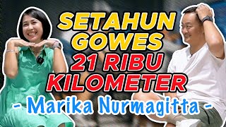 Queen Of Speed asal Bintaro, Setahun gowes 21ribu km  -Marika Nurmagitta