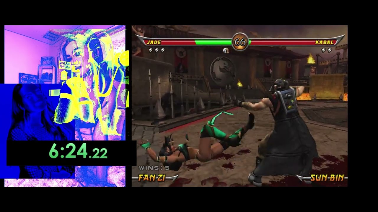 Jade Runt jade run speedrun in 11:35 mortal kombat armageddon - YouTube