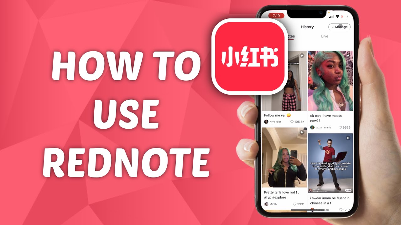 How to Use Rednote app - YouTube