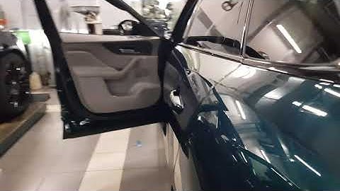 Jaguar F-Pace TSR распознавание дорожных знаков