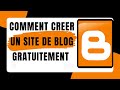 Comment crer un site web de blog gratuitement sur bloggercom