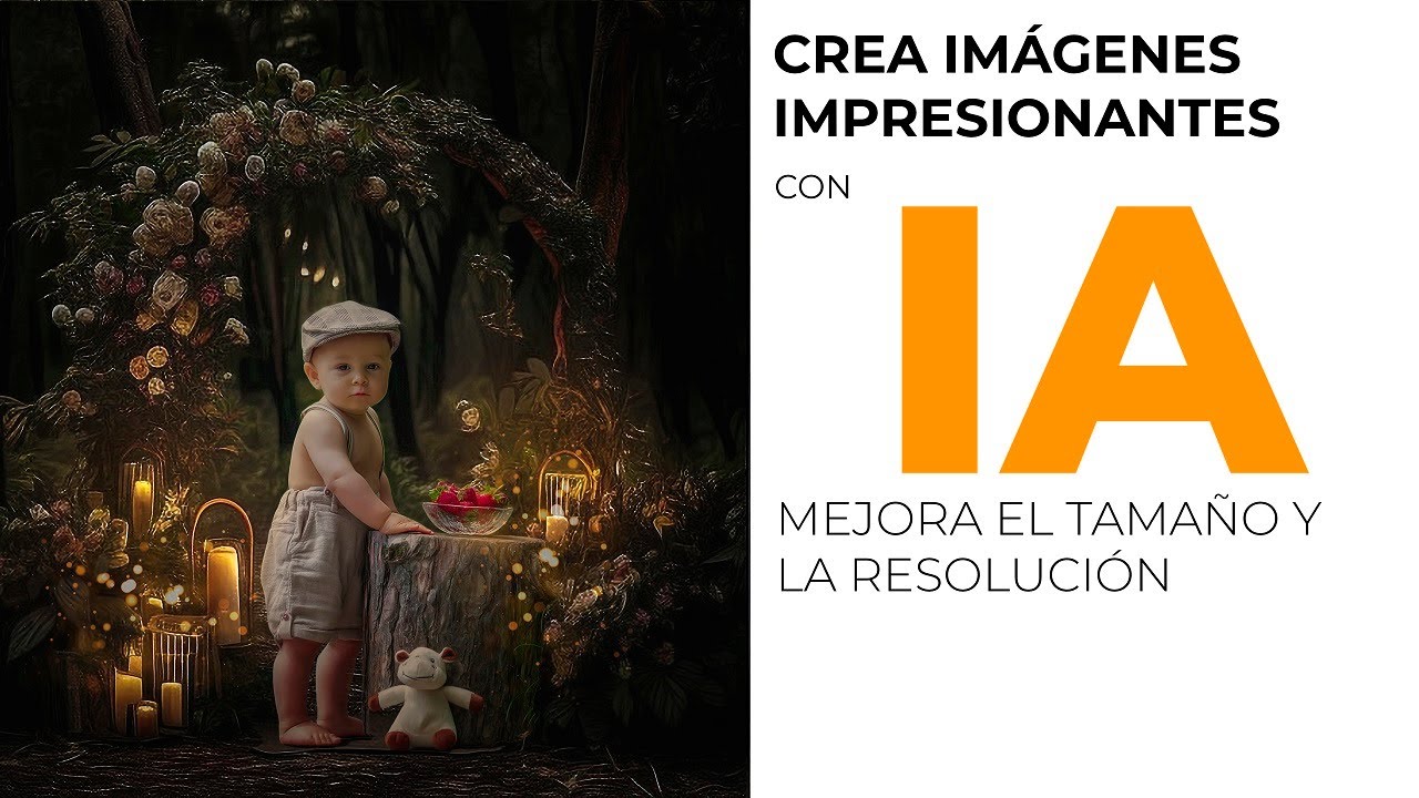 Crea imágenes impresionantes con Inteligencia Artificial - YouTube