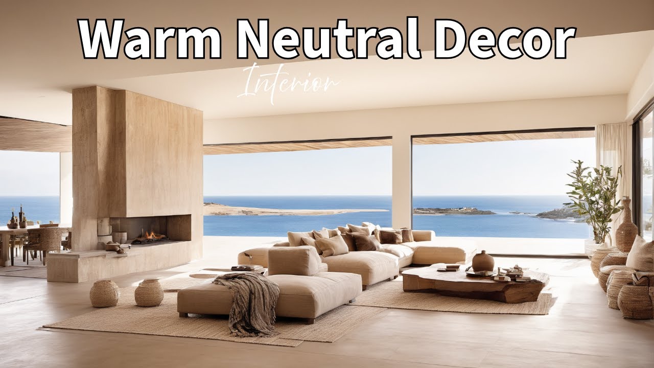 Beautiful warm Neutral Interior Decor