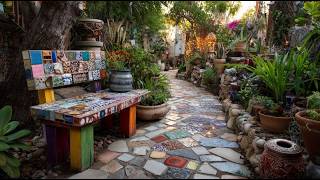 Creative Small Rustic Garden Oasis Using Upcycled Material Net Worth