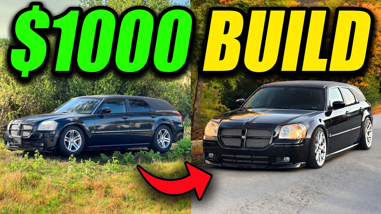 Transforming a GOTH Dodge Magnum RT Under $1,000... (Budget Build)