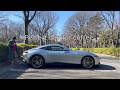 Easy Starbucks Drive-Thru?! Ferrari Roma: Drive to the Park on a Perfect Coffee Day[POV]