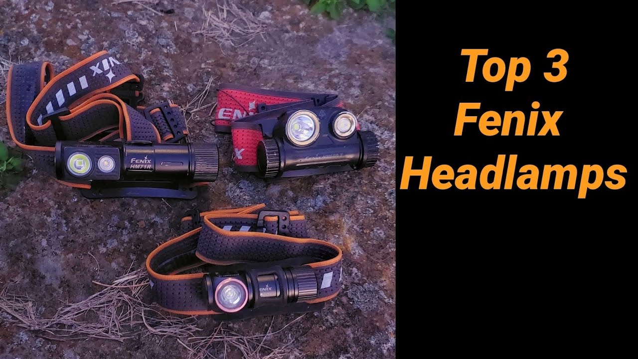 Fenix headlamps compared. Overview of the HM50R V2, HM65R-T, & HM71R.