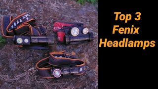 Fenix headlamps compared. Overview of the HM50R V2, HM65R-T, & HM71R.