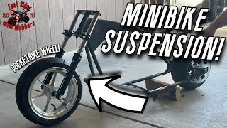 Installing Gopowersports Front Suspension! Motovox Minibike Build!