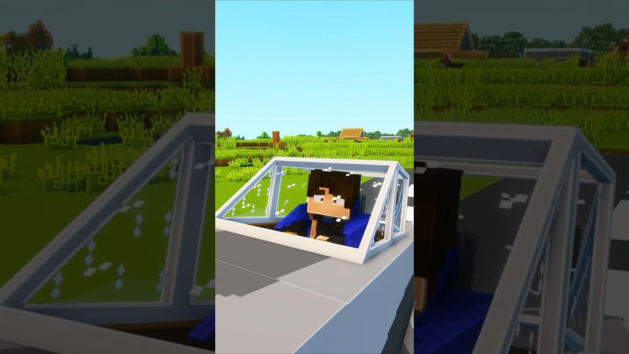 Comment bien VOLER sur MINECRAFT  #minecraft #shorts