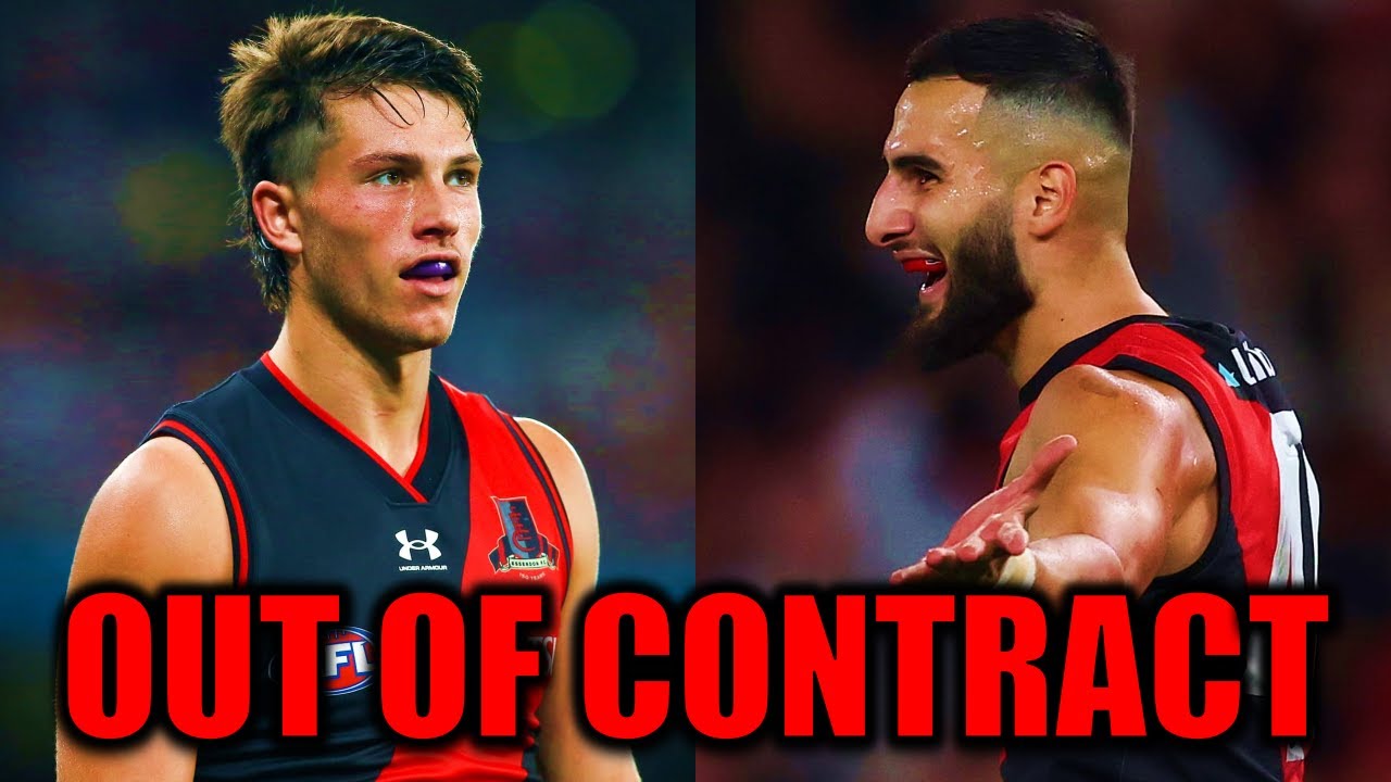 Dons UNDER PRESSURE! Essendon's Out-of-Contract Players in 2026!