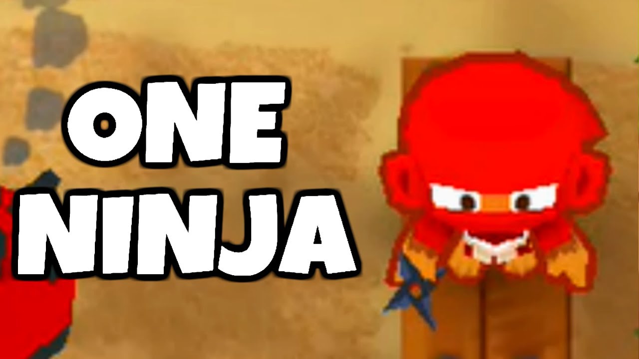 How Long Can You Survive With 1 Ninja Monkey? (Bloons TD 6) YouTube