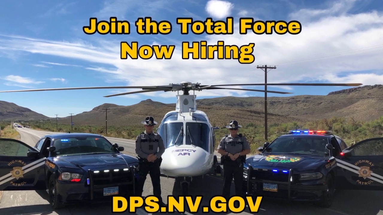 Answer The Call The Nevada Department Of Public Safety Nevada Highway Patrol Is Hiring Youtube