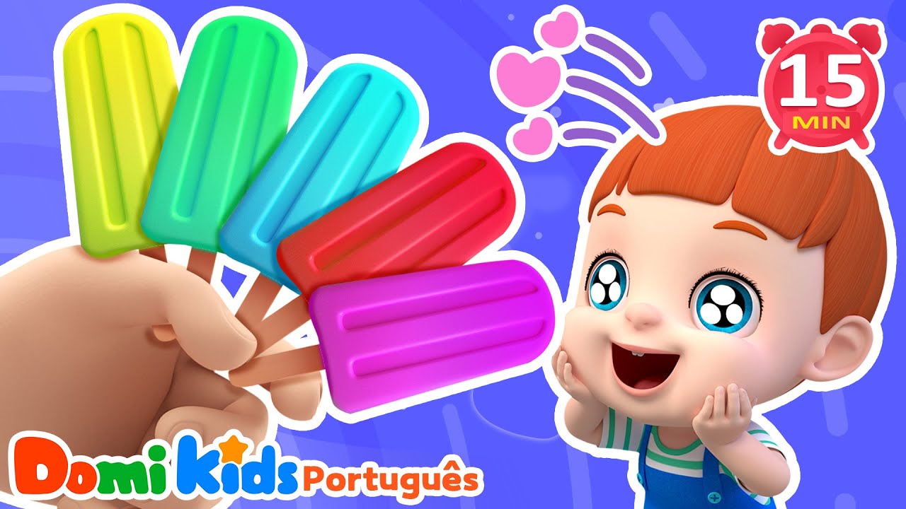 🍦Canção do Sorvete! Chocolate ou Morango? 🍫🍓 | Canções Infantis | Domi Kids | LEFUN Kids TV
