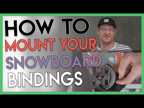 WIE SIE IHRE SNOWBOARD BINDINGS MOUNT !!!