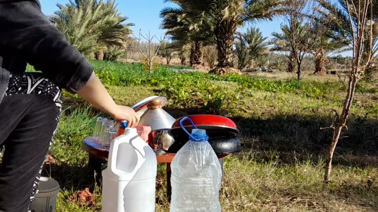 اجواء البادية في فصل الشتاء