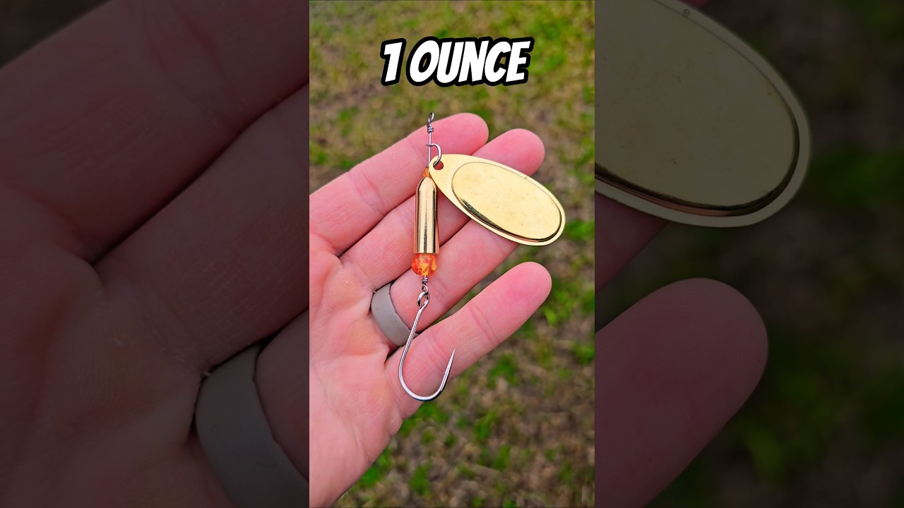 Casting a Homemade 1 oz Spinner 