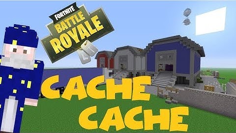 CACHE CACHE MINECRAFT | ÉPISODE 59 | MAP FORTNITE BATTLE ROYALE (DUSTY DEPÔT) (Ps4)