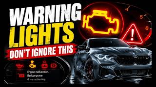 BMW Warning Lights Explained: The Dashboard Alerts You Should Never Ignore