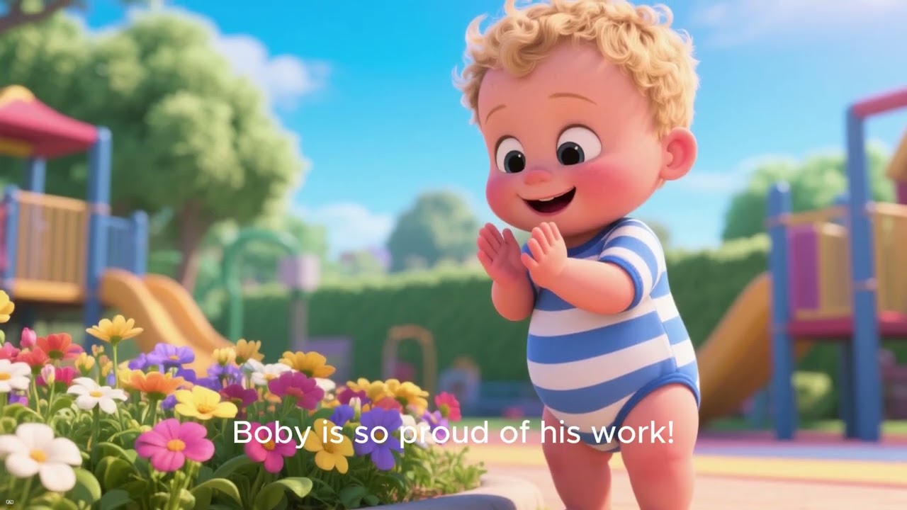 The Little Garden Surprise 🌈🌟| Boby Playhouse | Episode 11