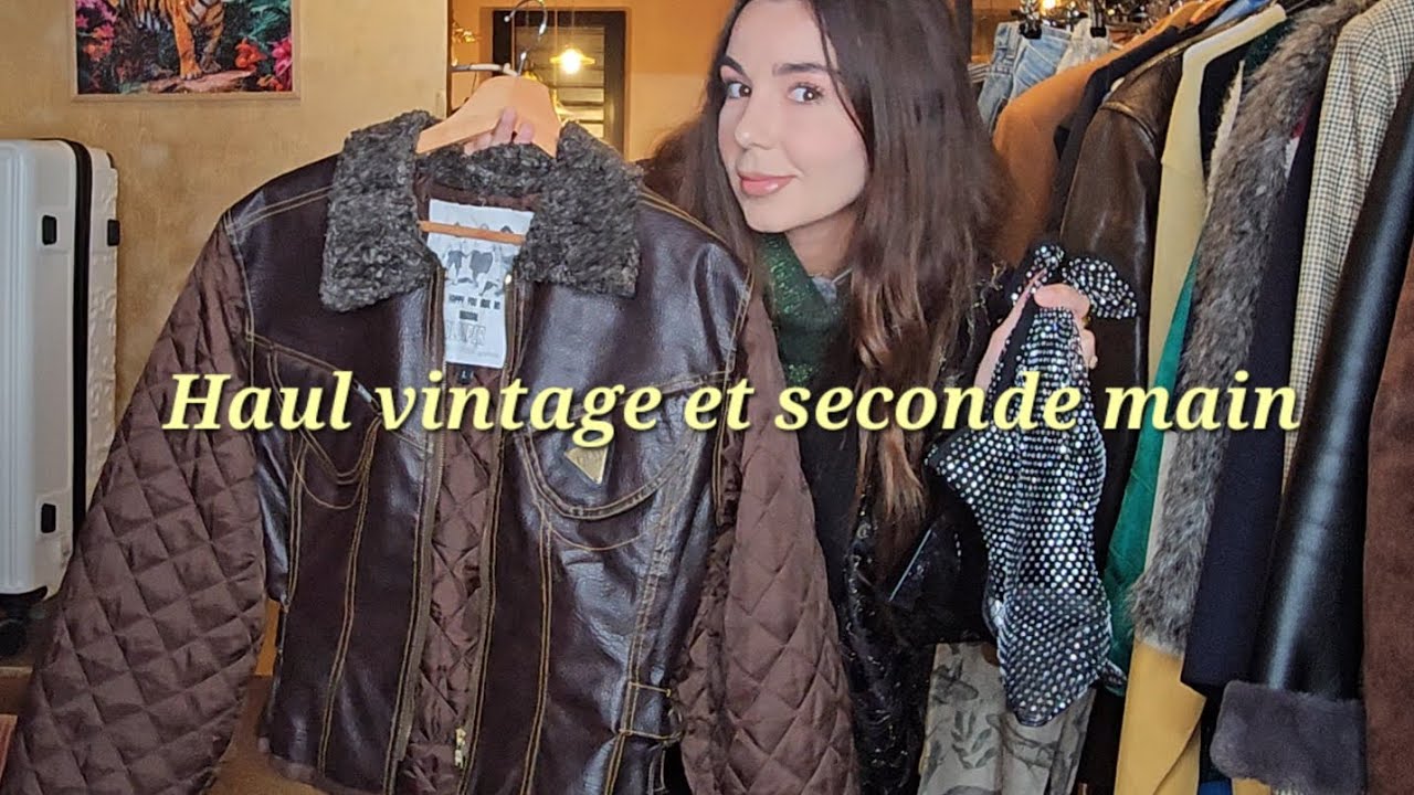 Des vêtements magnifiques chinés  ! 