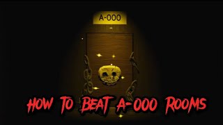 How to Beat A-1000 in Rooms + Funny Moments at the End || DOORS 🚪- Roblox