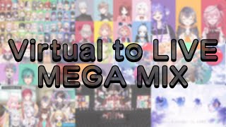 【Virtual to LIVE】MEGA MIX - NIJISANJI, Lazulight, Ethyria, and more! Resimi