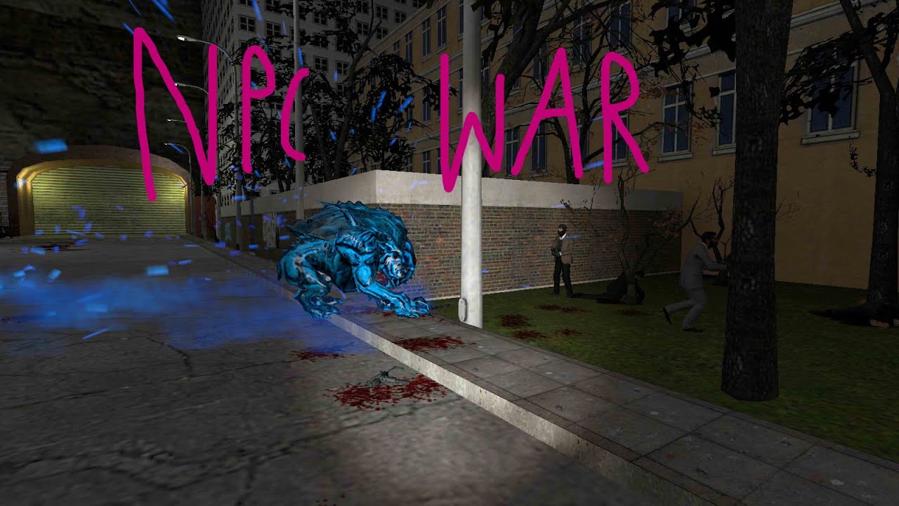 The Professionals vs The Skag (GMOD NPC BATTLE)