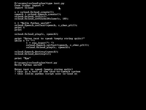 SoLoud update 2.6.2014: python