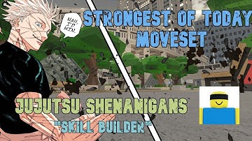 Jujutsu Shenanigans "SKILL BUILDER" Satoru Gojo Moveset