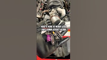 Foolproof way to NEVER lose that Elusive 10mm socket again! 🫠 #mechanic #shorts #funny