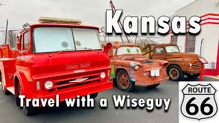 Route 66 Kansas - only 3 towns and 13 miles!