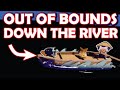 What happens if we keep going down the Eddy River in Origami King? [Out of Bounds glitch areas]