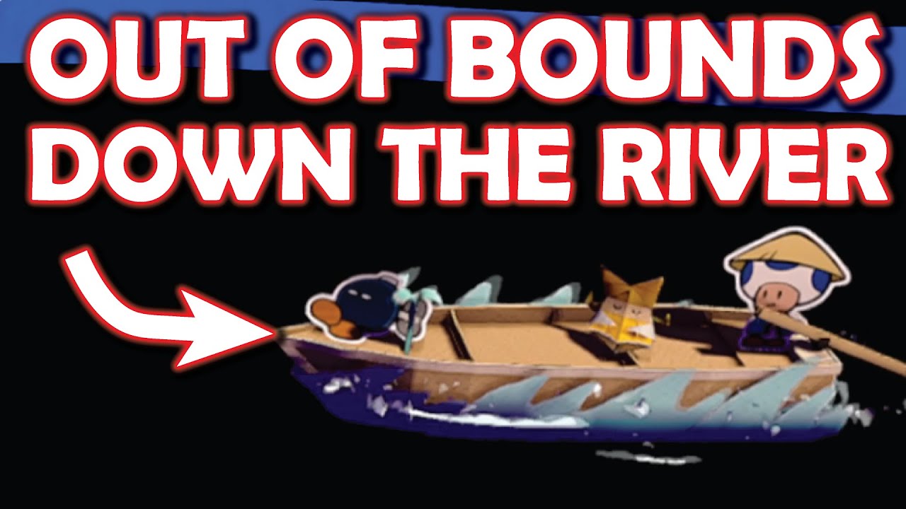 Что произойдёт, если мы продолжим плыть по реке Эдди в игре «Оригами Король»? [Зоны с глюком «Вне...