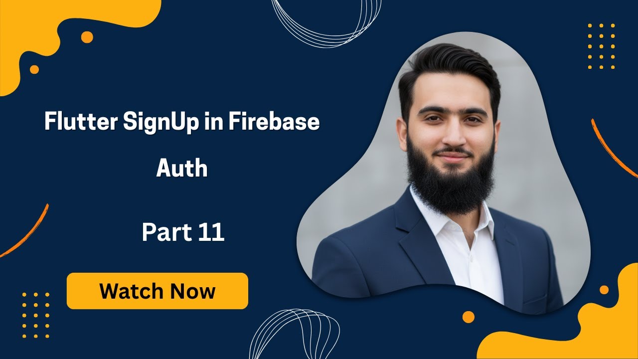 How to Use the SignUp Method in Flutter with Firebase Authentication (Step-by-Step Tutorial)