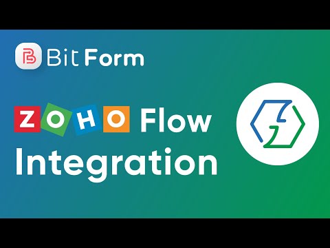 Zoho Flow Integration With WordPress Form - Bit Form