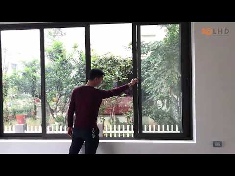 Video LẮp đặt cửa nhôm XINGFA cửa sổ lùa 4 cánh chính hãng - youtube