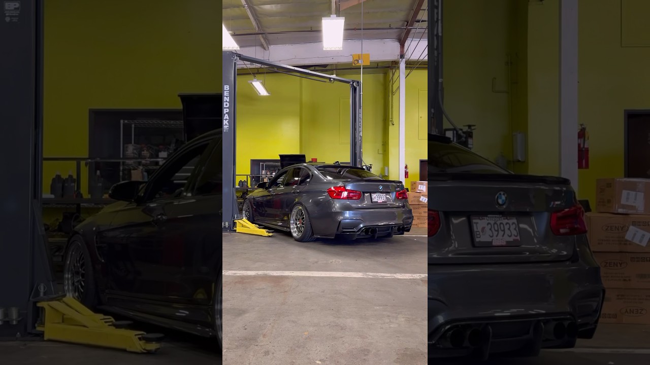 F80 M3 Same-day 4 pin Crank Hub, Spark Plugs & Downpipes ✅ 