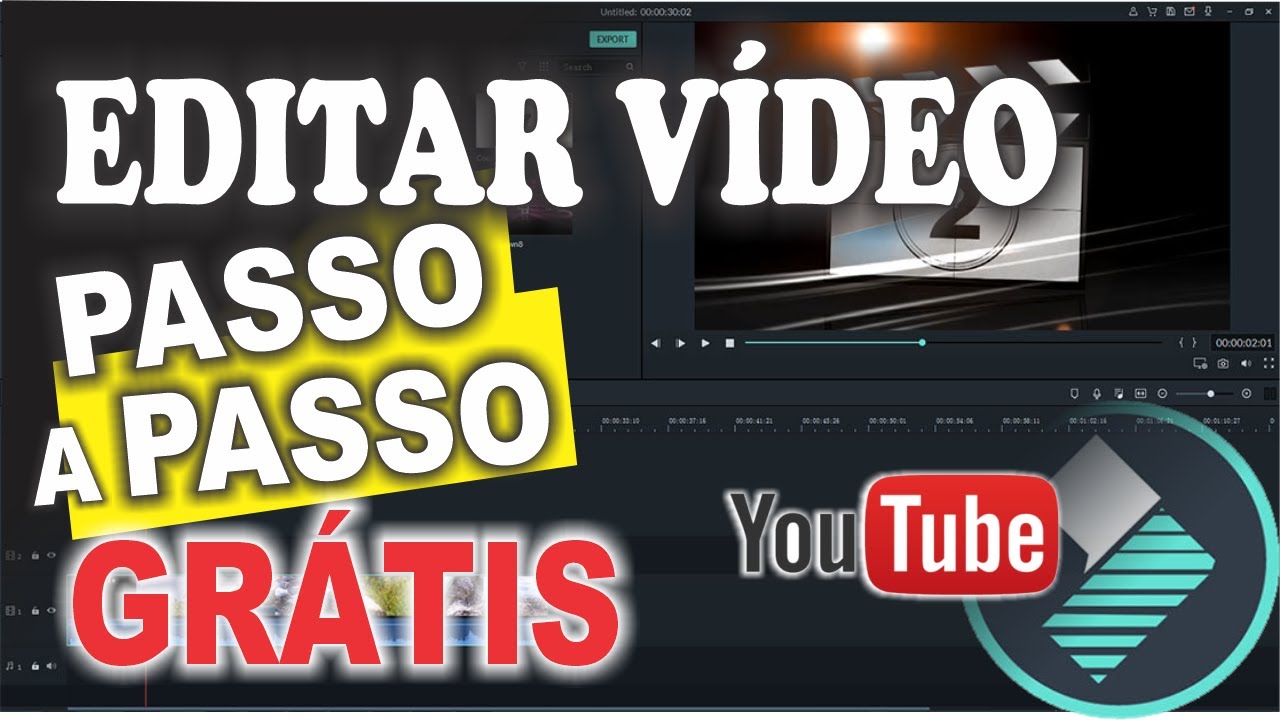 COMO EDITAR VÍDEO PARA YOUTUBE NO PC [TUTORIAL PASSO A PASSO] - YouTube
