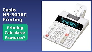 REVIEW 2026 Casio HR-300RC Printing Calculator ESSENTIAL details