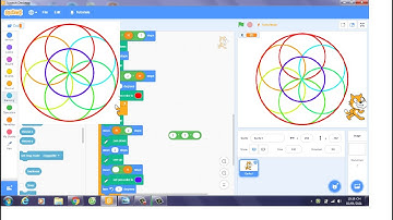 Lập Trình Scratch Vẽ 10 ĐƯỜNG TRÒN ĐỒNG TÂM 2023 | VĐD SHOA