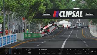 #rfactor2 physics at it again! #btcc #toyota