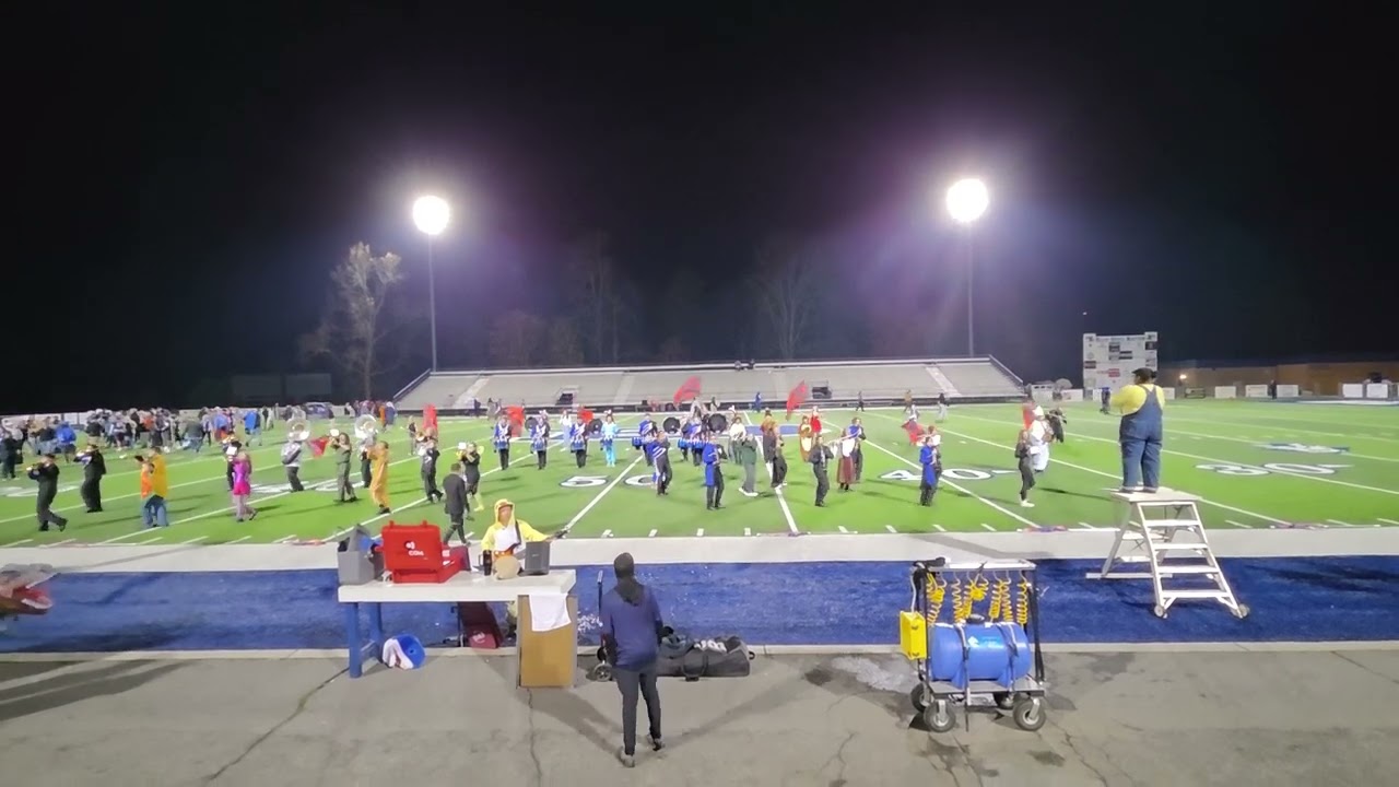 Brevard Blue Devil Band halftime show - Alter Egos 10-31-25