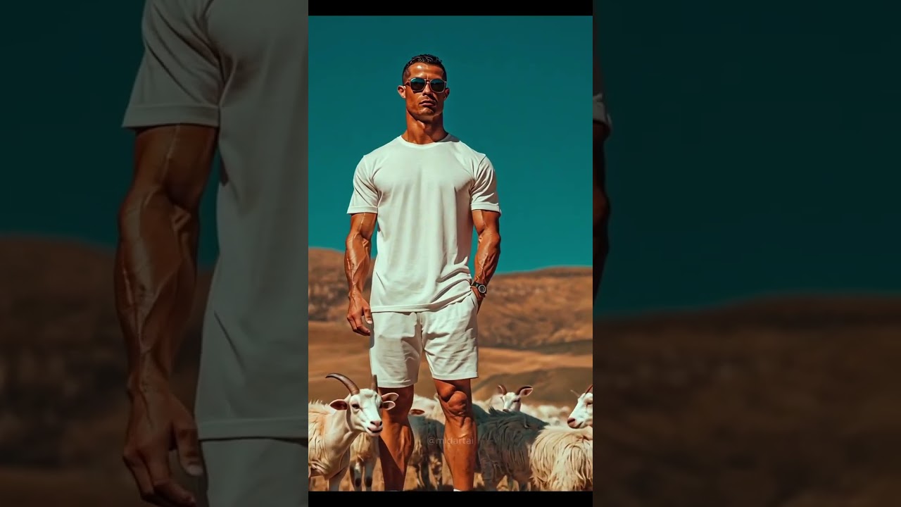 Cristiano Ronaldo become a bodybuilder and Messi become a poor man 😲 