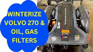 Winterize Volvo 270 Boat Engine COMPLETE!